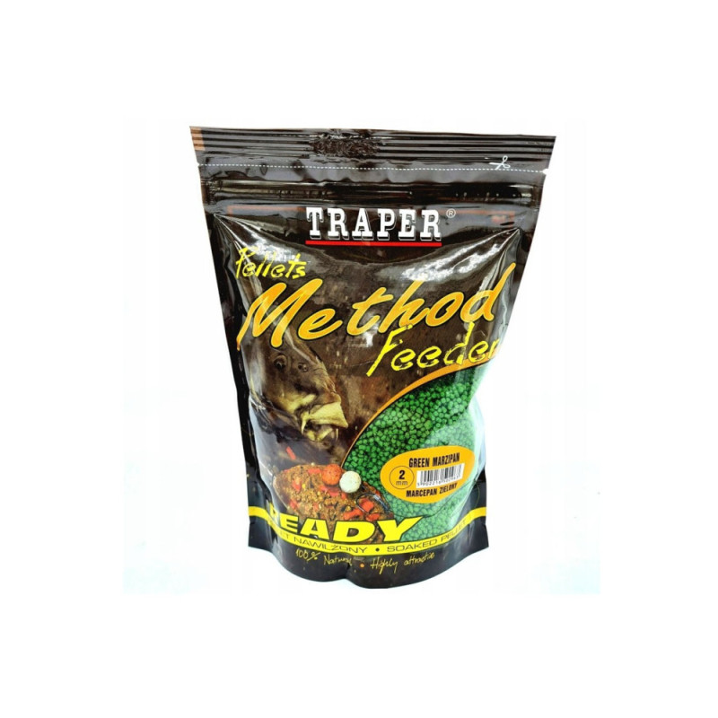 Traper Method Feeder Pellets Ready 500g 2mm Ready to Use Carp Pellets