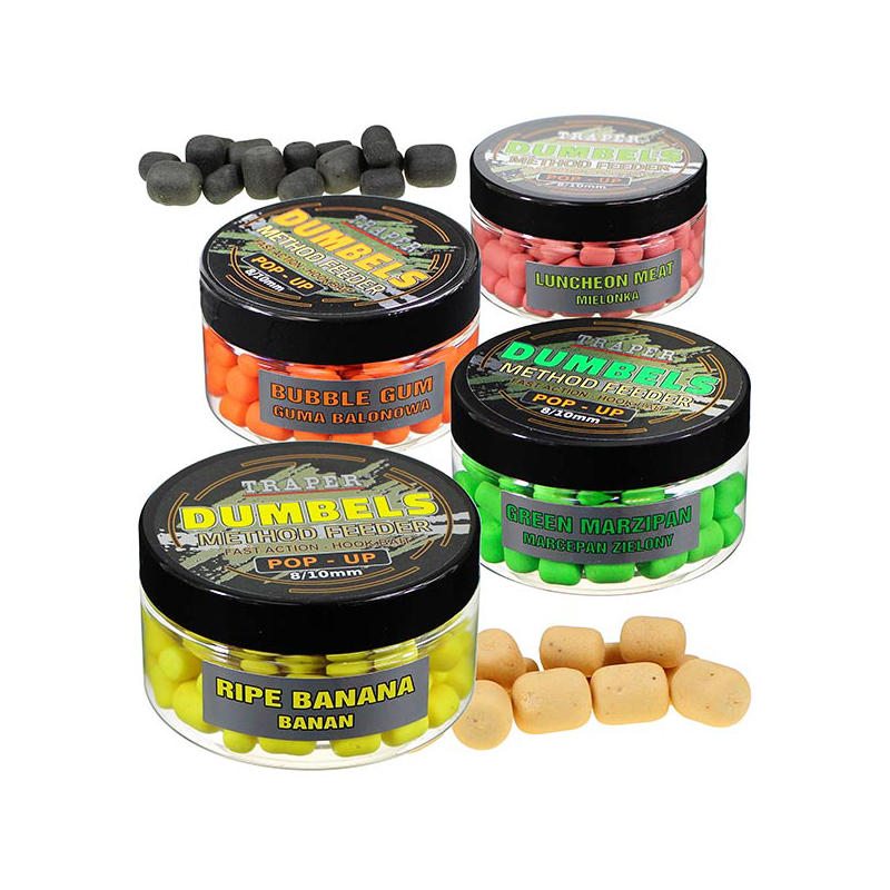 Pellets Traper DUMBELS POP-UP Method Feeder 30g